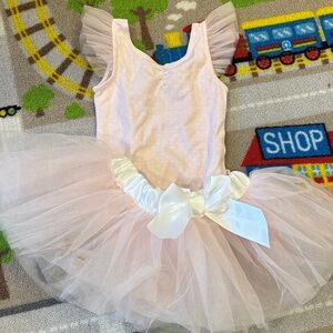 Bitty Baby American Girl Light Pink Tutu with White Ribbon